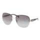 Prada PR50OS Sunglasses ZVN3M1-6017 - Pale Gold Frame, Gray Gradient Lenses
