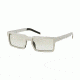 Prada PR50SS Progressive Prescription Sunglasses PR50SS-UEF4P2-51 - Lens Diameter 51 mm, Frame Color Brushed Alluminium