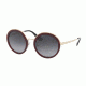 Prada PR50TS Single Vision Prescription Sunglasses PR50TS-VHW5W1-54 - Lens Diameter 54 mm, Frame Color Bordeaux