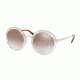 Prada PR50TS Single Vision Prescription Sunglasses PR50TS-VYT4O0-54 - Lens Diameter 54 mm, Frame Color Transparent Brown