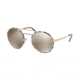 Prada PR51SS Progressive Prescription Sunglasses PR51SS-UAO1C0-54 - Lens Diameter 54 mm, Frame Color Pale Gold/tortoise