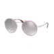 Prada PR51SS Progressive Prescription Sunglasses PR51SS-VHV1A0-54 - Lens Diameter 54 mm, Frame Color Silver/violet