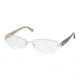 Prada PR52NV #ABY1O1 - Silver Demo Lens Frame