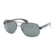 Prada PR52PS Bifocal Prescription Sunglasses PR52PS-1BO3O1-6115 - Frame Color Matte Black, Lens Diameter 61 mm