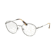 Prada PR52VV Prescription Eyeglasses 5AV1O1-50 - Gunmetal Frame