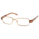 Prada PR53IV Eyeglass Frames 7OE1O1-5316 - Brass 