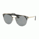 Prada PR53US Single Vision Prescription Sunglasses PR53US-1AB3C2-42 - Lens Diameter 42 mm, Frame Color Pale Gold/Black