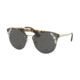 Prada PR53US Single Vision Prescription Sunglasses PR53US-I8N5S0-42 - Lens Diameter 42 mm, Frame Color Pale Gold/medium Havana