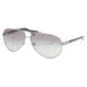 Prada PR54NS Sunglasses 5AV3M1-6112 - Gunmetal Gray Gradient