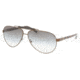 Prada PR54NS Sunglasses 7OI4M1-6412 - Dark Bronze Green Gradient