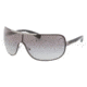 Prada PR54OS Sunglasses 5AV3M1-0141 - Gunmetal Frame, Gray Gradient Lenses