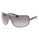 Prada PR54OS Sunglasses 5AV3M1-41 - Gunmetal Frame, Grey Gradient Lenses