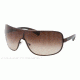Prada PR54OS Sunglasses ACD6S1-41 - Brown Demi Shiny Frame, Brown Gradient Lenses