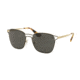 Prada PR54TS Bifocal Prescription Sunglasses PR54TS-1AB5S0-55 - Lens Diameter 55 mm, Frame Color Black/pale Gold