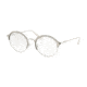 Prada PR54VV Prescription Eyeglasses, 49mm, Silver/Matte Silver, PR54VV-2741O1-49-SV