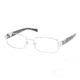Prada PR56NV #2BB1O1 - Silver Demo Lens Frame