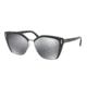 Prada PR56TS Progressive Prescription Sunglasses PR56TS-1AB5L0-57 - Lens Diameter 57 mm, Frame Color Black Gunmetal