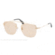Prada PR57OS Single Vision Prescription Sunglasses PR57OS-5AK9N1-51 - Lens Diameter 51 mm, Frame Color Gold