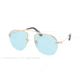 Prada PR58OS Progressive Prescription Sunglasses PR58OS-5AK0B5-52 - Lens Diameter 52 mm, Frame Color Gold
