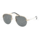Prada PR58OS Sunglasses 5AK1A1-5200 - Gold Frame, Gray Lenses