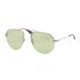 Prada PR58OS Sunglasses 5AV1A2-5200 - Gumnetal Frame, Green Mirror Lenses