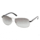 Prada PR59LS #1BC3M1 - Silver Frame, Gray Gradient Lenses
