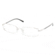 Prada PR59MV #6BA1O1 - Silver Frame, Demo Lens Lenses