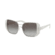 Prada PR59SS Sunglasses USB0A7-54 - Silver/ivory Frame, Grey Gradient Lenses