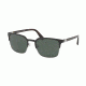 Prada PR61SS Single Vision Prescription Sunglasses PR61SS-1AB3O1-52 - Lens Diameter 52 mm, Frame Color Black Gunmetal