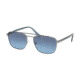 Prada PR61US Sunglasses SWW251-59 - Blue/Silver Frame, Blue Gradient Grey Lenses