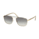 Prada PR61US Sunglasses WCV130-59 - Grey/pale Gold Frame, Grey Gradient Lenses