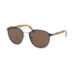Prada PR62TS Sunglasses KI88C1-54 - Blue/Silver Frame, Brown Lenses