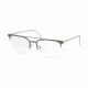 Prada PR63UV Prescription Eyeglasses, 54mm, Matte Grey/gunmetal, PR63UV-LGF1O1-54-SV