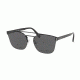 Prada PR67TS Progressive Prescription Sunglasses PR67TS-1AB5S0-63 - Lens Diameter 63 mm, Frame Color Black