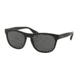 PRADA LOGO PR14RS Single Vision Prescription Sunglasses PR14RS-1BO1A1-57 - Lens Diameter 57 mm, Frame Color Matte Black