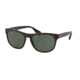 PRADA LOGO PR14RS Single Vision Prescription Sunglasses PR14RS-2AU3O1-57 - Lens Diameter 57 mm, Frame Color Havana