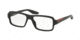 Prada PS01GV Single Vision Prescription Eyeglasses 1BO1O1-53 - Matte Black Frame