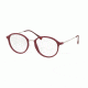 Prada PS01IV Eyeglass Frames VYX1O1-51 - Bordeaux Rubber Frame