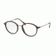 Prada PS01IV Eyeglass Frames VYY1O1-51 - Brown Rubber Frame