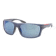 Prada PS01NS Prescription Sunglasses PS01NS-MAF9P1-6318 - Lens Diameter 63 mm, Frame Color Avio Demi Shiny