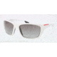 Prada PS01OS Single Vision Prescription Sunglasses PS01OS-AAI3M1-61 - Lens Diameter 61 mm, Lens Diameter 61 mm, Frame Color Talc