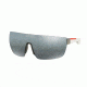 Prada PS01QS Sunglasses TWK1B0-38 - Matte Gunmetal Frame, Gray Mirror Silver Gradient Lenses