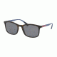 Prada PS01TS Sunglasses U61144-56 - Havana Rubber Frame, Polar Grey Lenses
