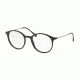 Prada PS02IV Single Vision Prescription Eyeglasses 1AB1O1-49 - Black Frame