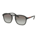 Prada PS02SS Progressive Prescription Sunglasses PS02SS-DG00A7-55 - Lens Diameter 55 mm, Frame Color Black Rubber