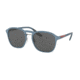 Prada PS02SS Progressive Prescription Sunglasses PS02SS-VHE1A1-55 - Lens Diameter 55 mm, Frame Color Opal Avio Rubber
