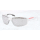 Prada PS03PS Sunglasses DHA2B0-71 - Chrome Frame, Mirror Silver Lenses