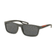 Prada PS03RS Bifocal Prescription Sunglasses PS03RS-UFK5Z1-56 - Lens Diameter 56 mm, Frame Color Grey Rubber