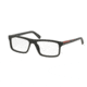 Prada PS04GV Bifocal Prescription Eyeglasses UB21O1-53 - Matte Brown Frame