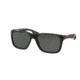 Prada PS04OS Bifocal Prescription Sunglasses PS04OS-1BO1A1-59 - Lens Diameter 59 mm, Frame Color Black Demishiny